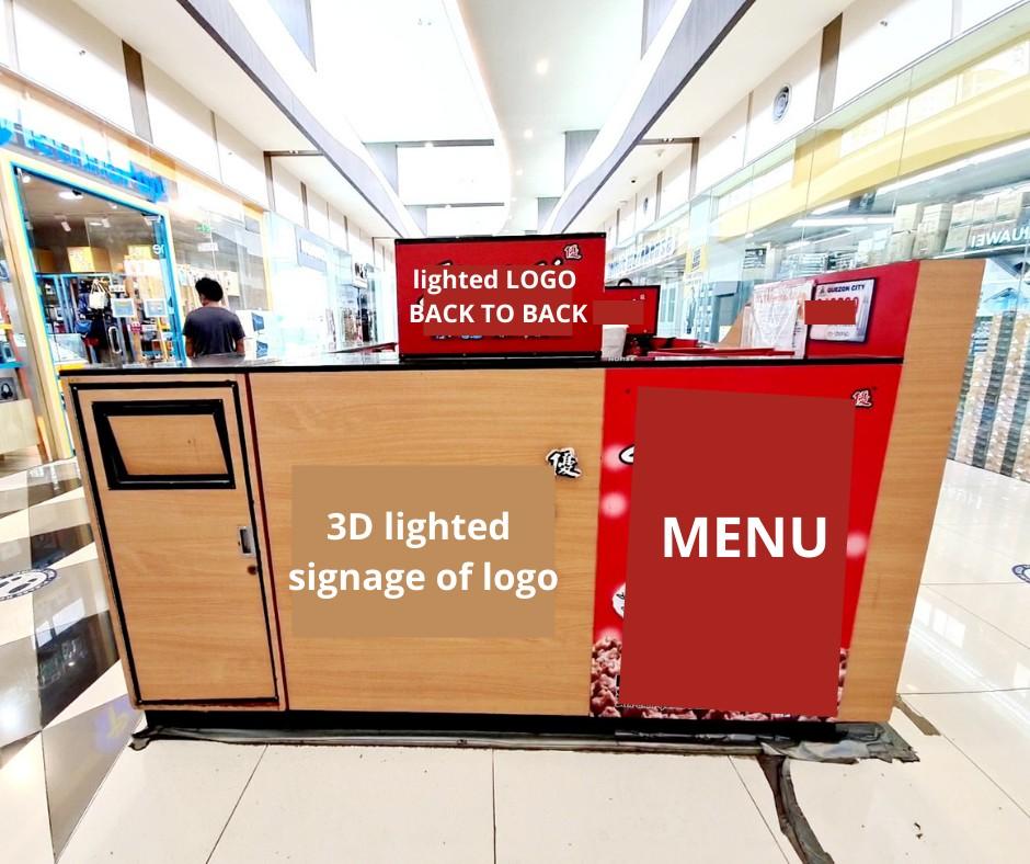 Kiosk Cart For Sale Size 2x2 sqm, Everything Else, Others on Carousell