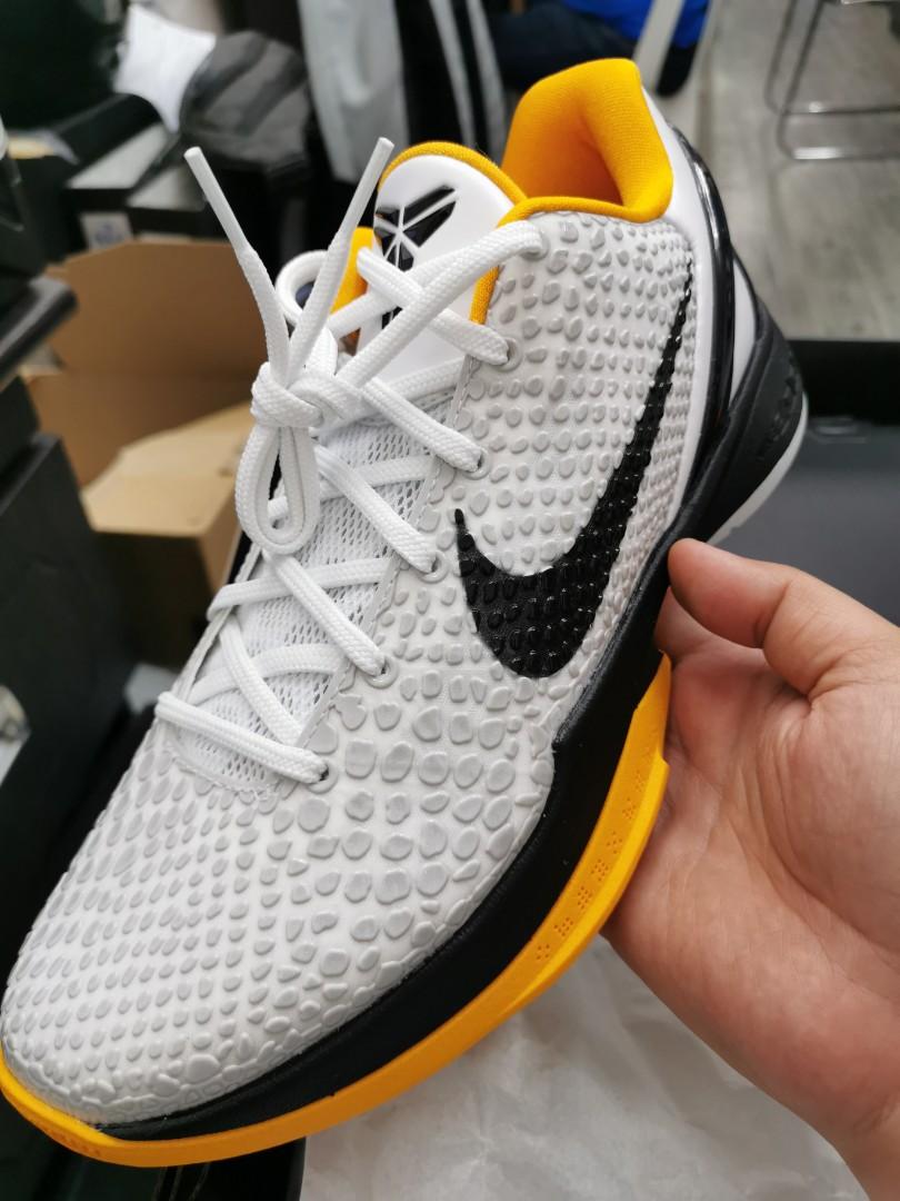 Kobe 6 shop white