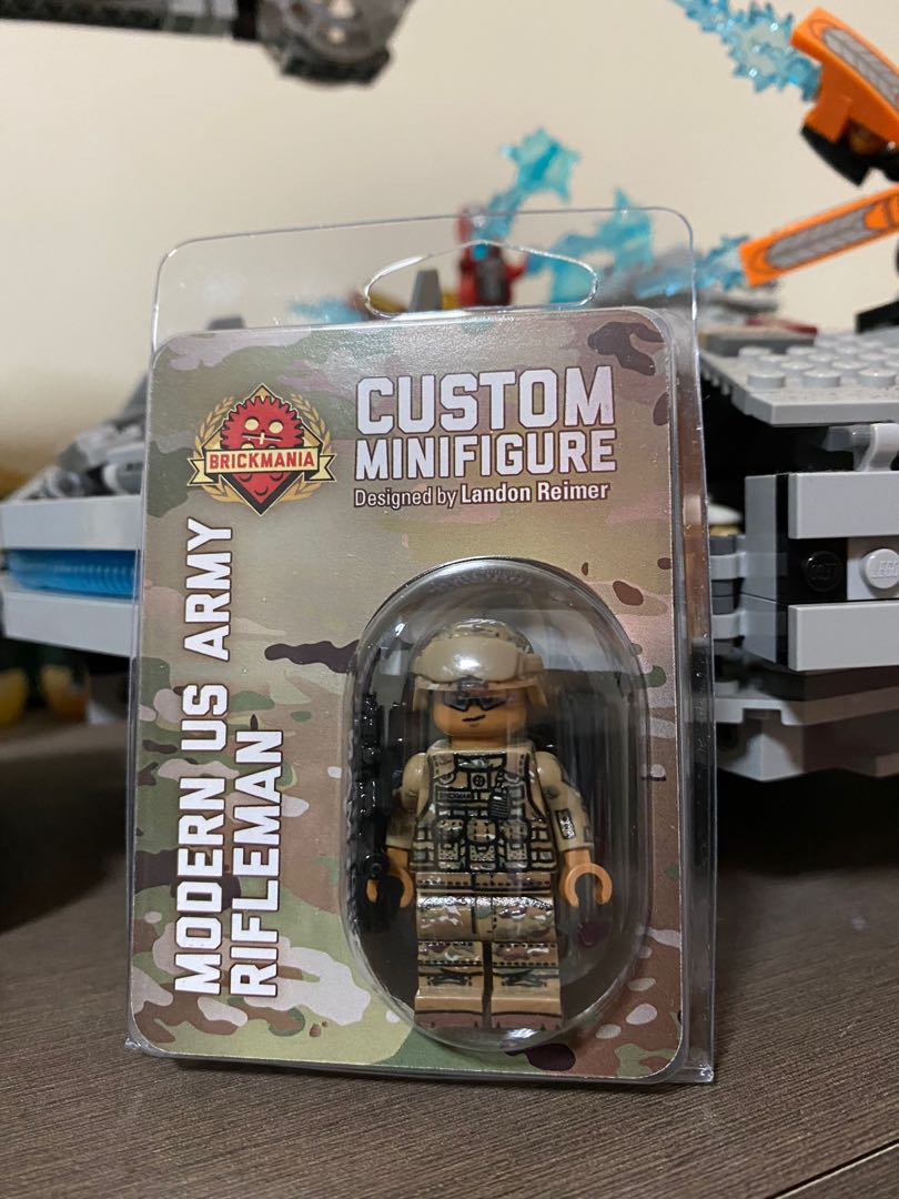 Brickmania modern best sale us army rifleman