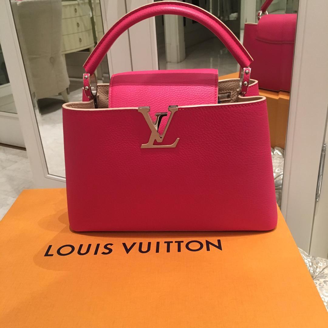 Louis Vuitton Capucines PM, Luxury, Bags & Wallets on Carousell