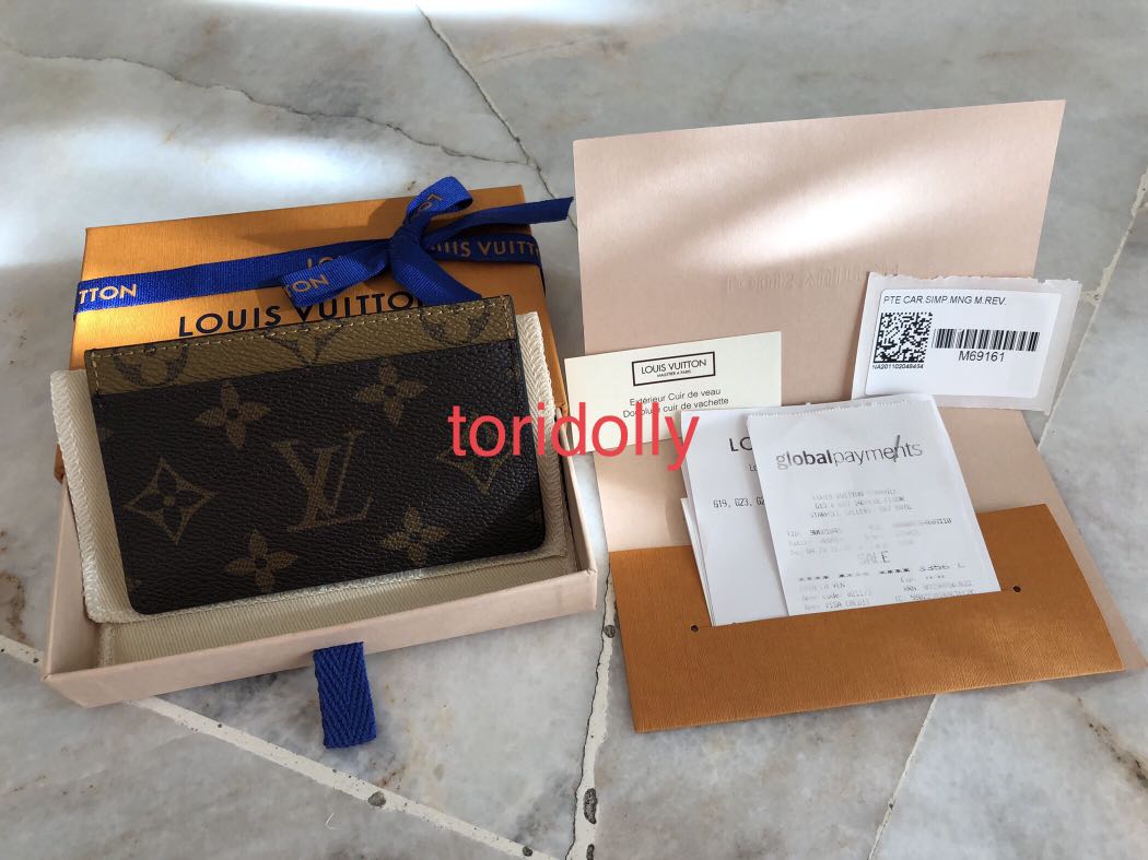 Louis Vuitton LV card holder M69161, Luxury, Bags & Wallets on Carousell