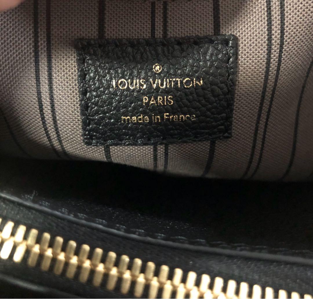 M41053 Louis Vuitton 2019 Montaigne BB-Noir