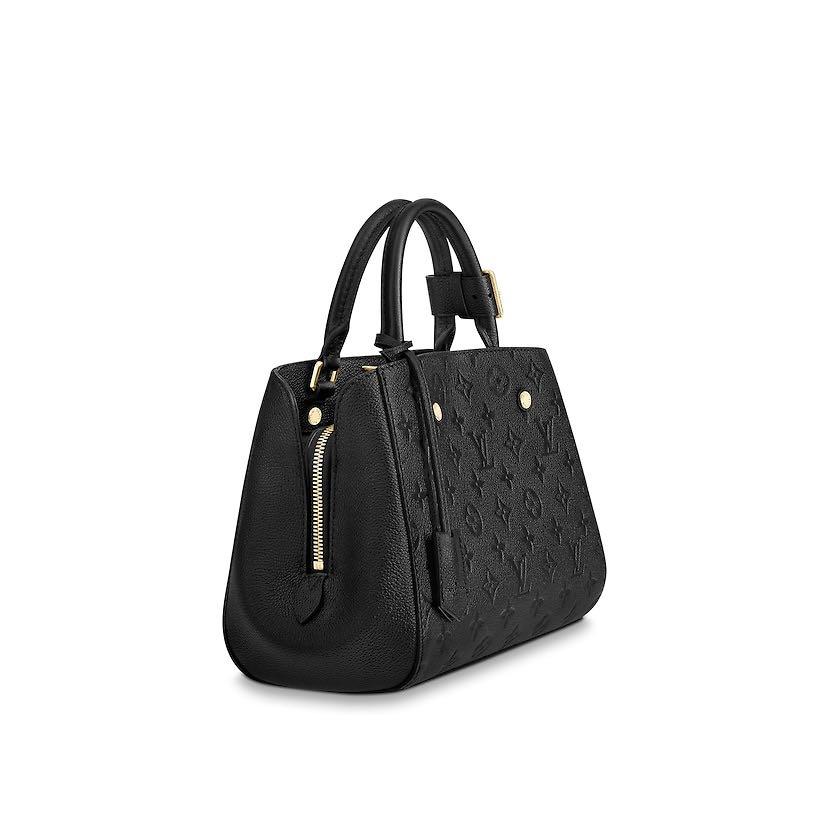 Louis Vuitton Black Empreinte Montaigne BB – Jadore Couture