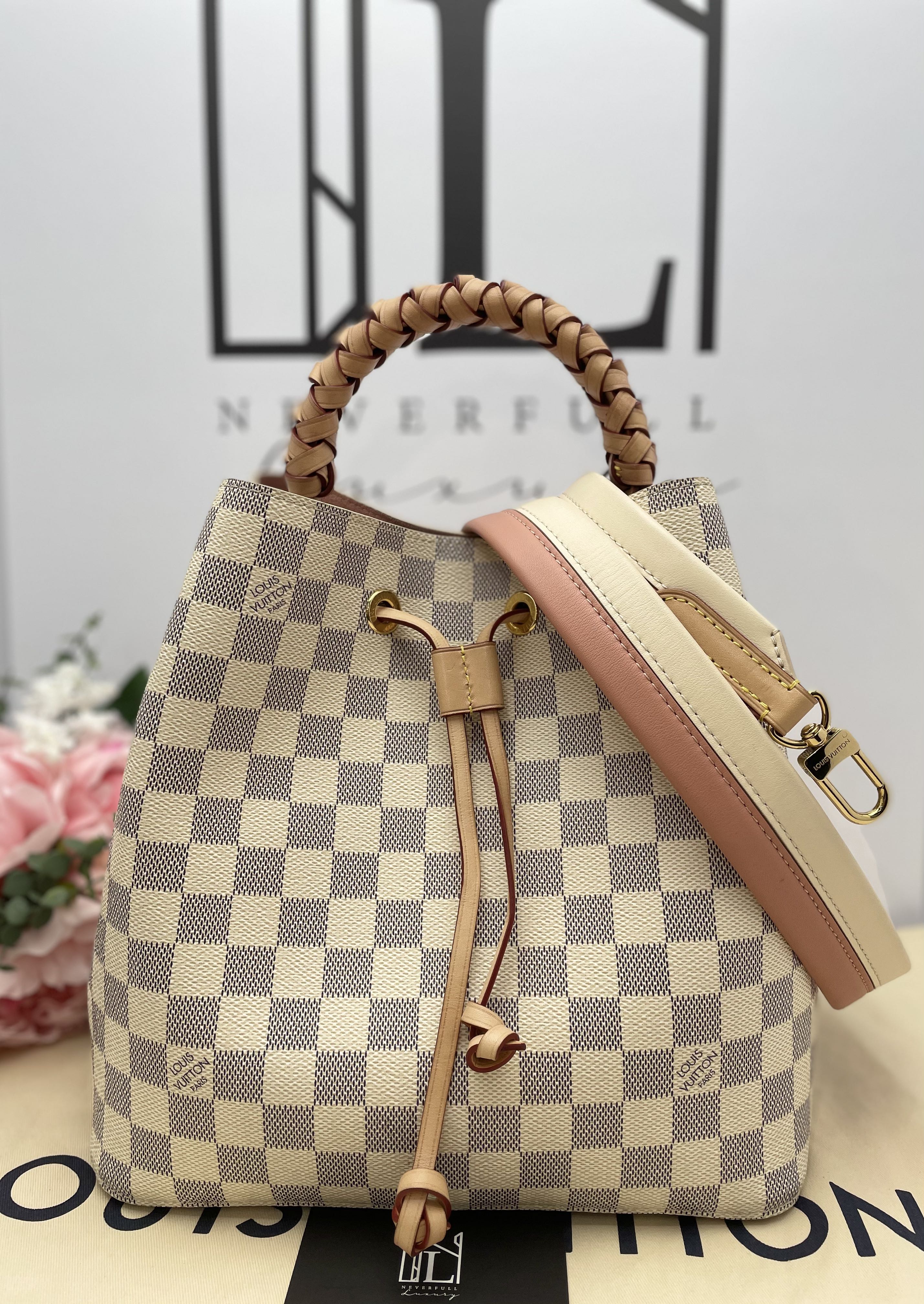 Louis Vuitton Neonoe Damier Azur Spring Summer 2020 Collection, Luxury,  Bags & Wallets on Carousell