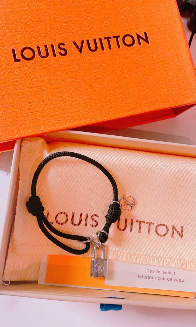 LV Silver Lockit Bracelet, Luxury, Accessories on Carousell