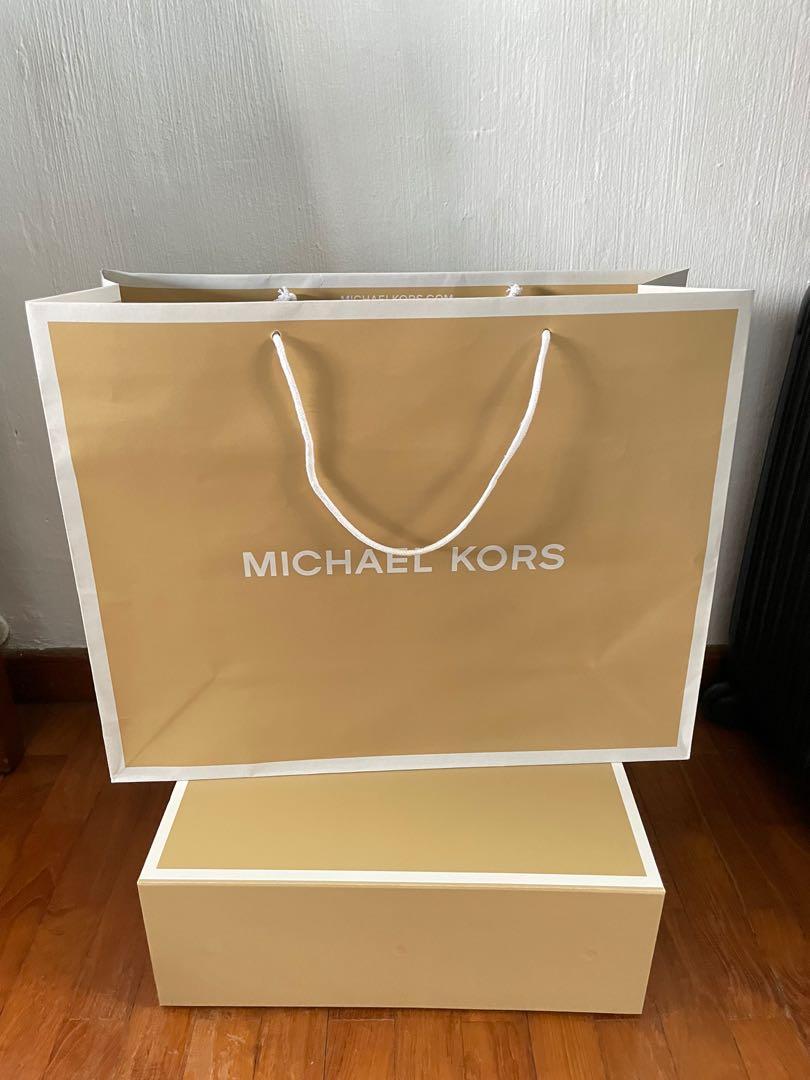 Michael Kors Gift Box and Paper Bag, Women's Fashion, Bags & Wallets, Purses  & Pouches on Carousell