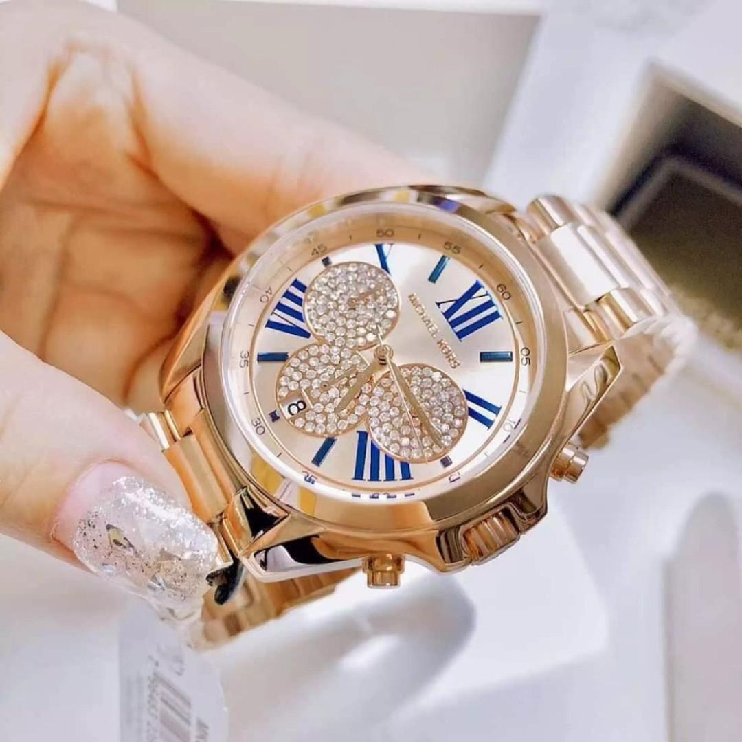 Michael Kors MK6321 Classic Chronograph Women Ladies Watch Jam Tangan Wanita