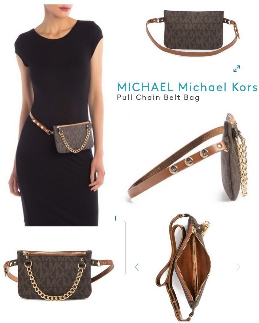 Michael Kors  Bags  Michael Kors Belt Bag With Pull Chain  Poshmark