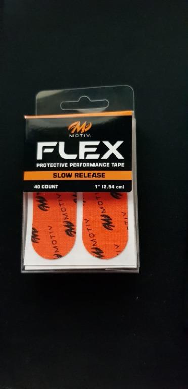 3 packs of Motiv Flex Protection Tape Slow Release Orange 40 Pieces each 