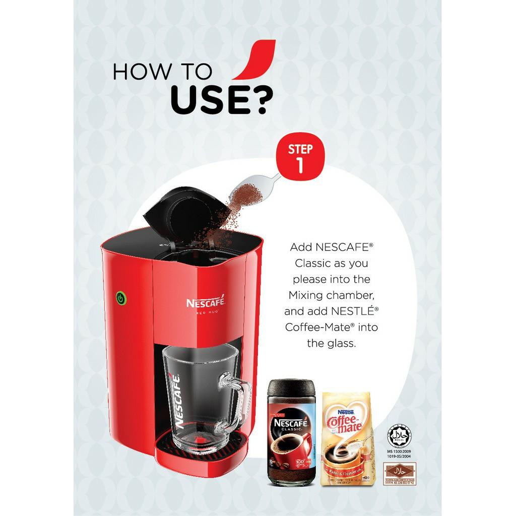 Nescafe Red Mug Coffee Maker Machine, TV & Home Appliances, Kitchen
