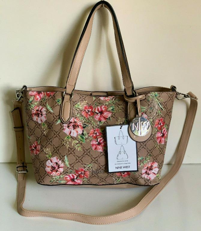 Nine west flower clearance purse