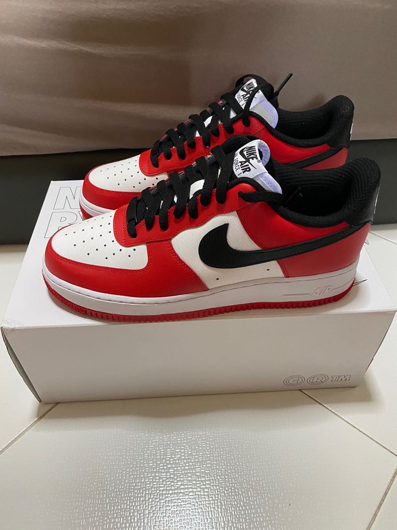 Nike By You Air Force 1 - Chicago Theme, Men's Fashion, Footwear ...