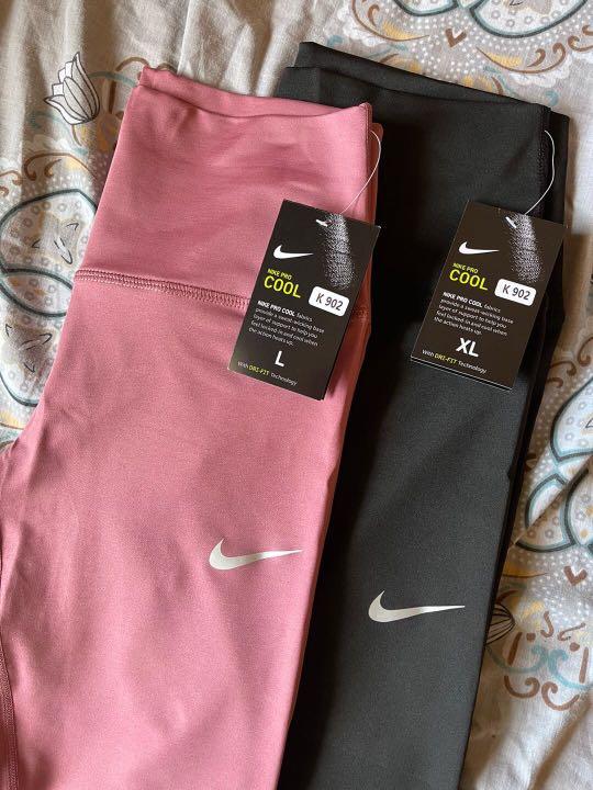 Nike pro drifit yoga pants compresion active wear on hand , Women's  Fashion, Activewear on Carousell