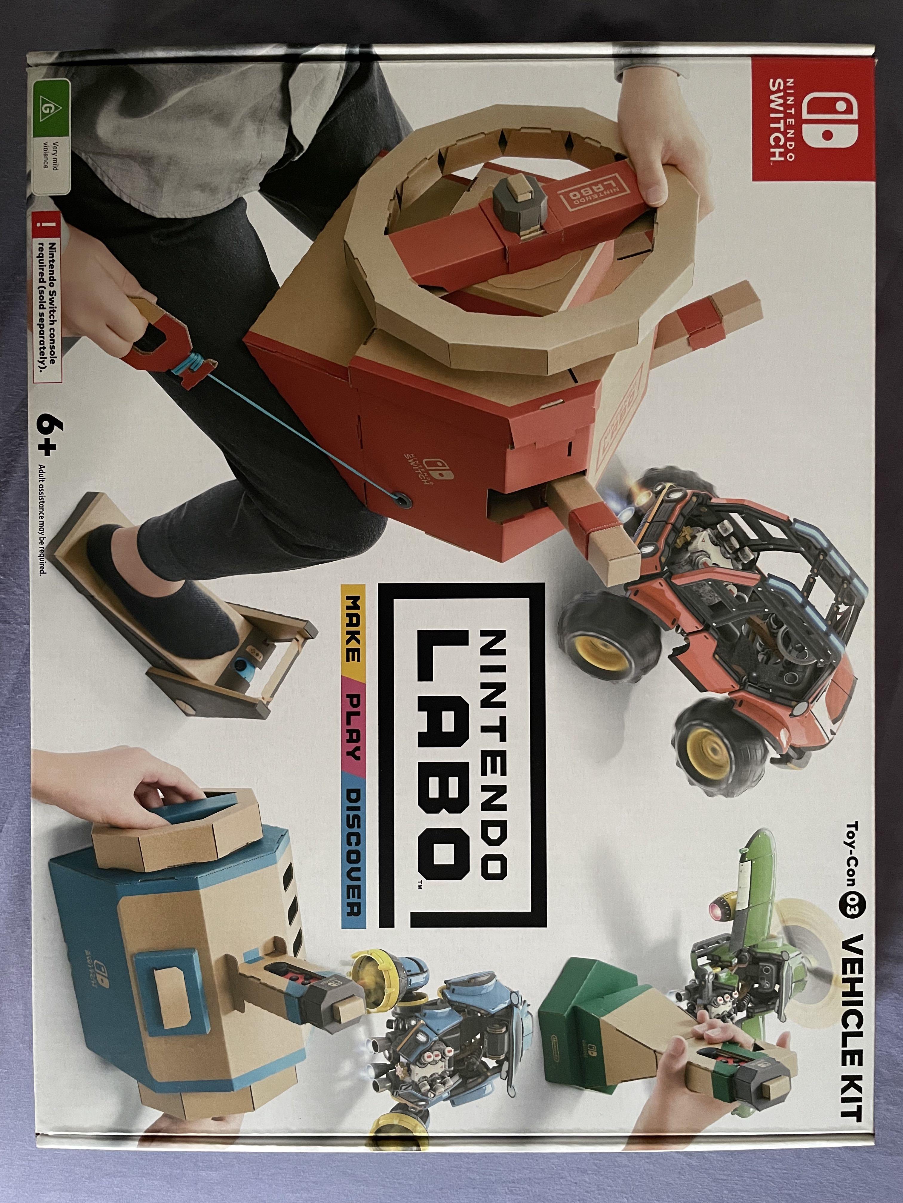 Nintendo Labo 03 Vehicle Kit, Video Gaming, Video Game Consoles