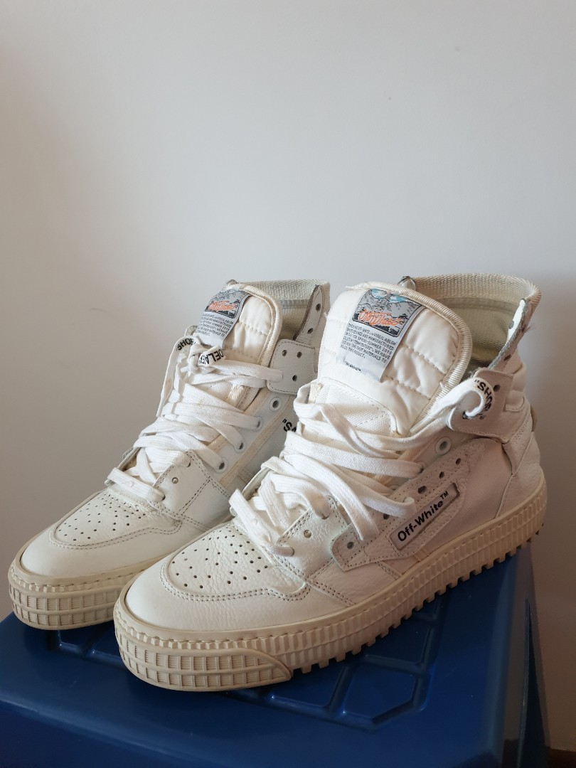 Off white high cut sales