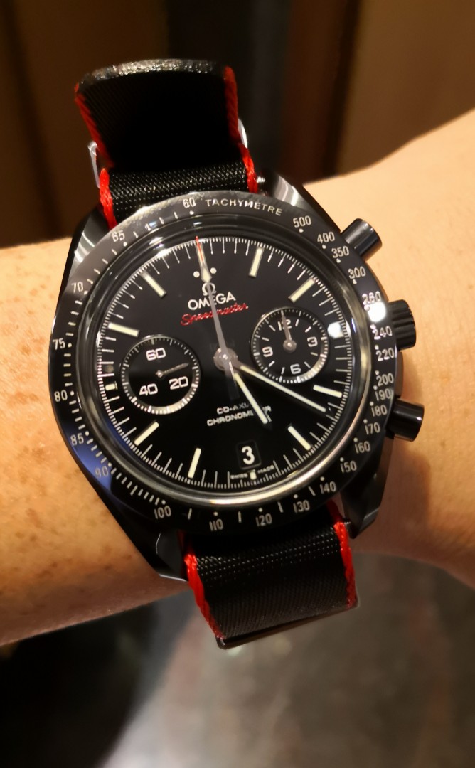 the moon Omega Speedmaster Moonwatch 