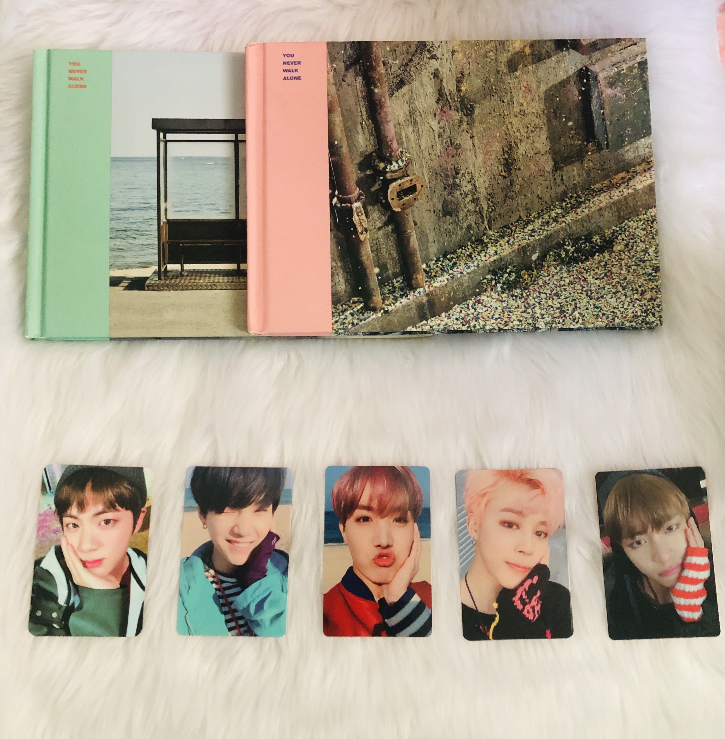 Onhand Unsealed Cod Bts Ynwa You Never Walk Alone W Jin Suga J Hope Jimin Photocard Hobbies Toys Memorabilia Collectibles K Wave On Carousell