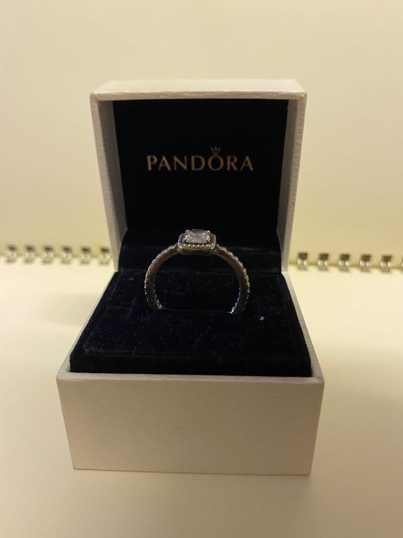 Pandora Square Ring Luxury Accessories On Carousell