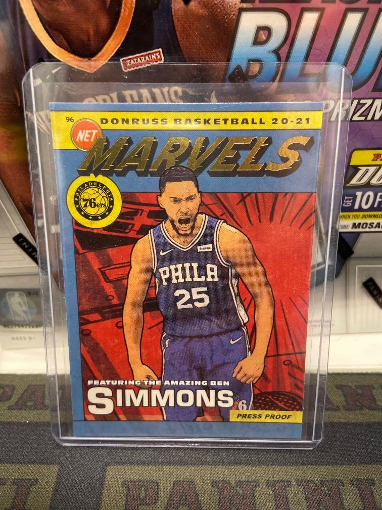 2020-21 Donruss Marvels GOLD Ben Simmons