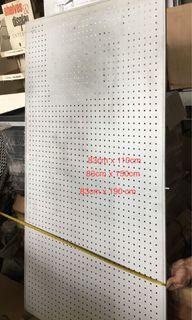 Pegboard / perforated with panel 83cm x 150 cm
