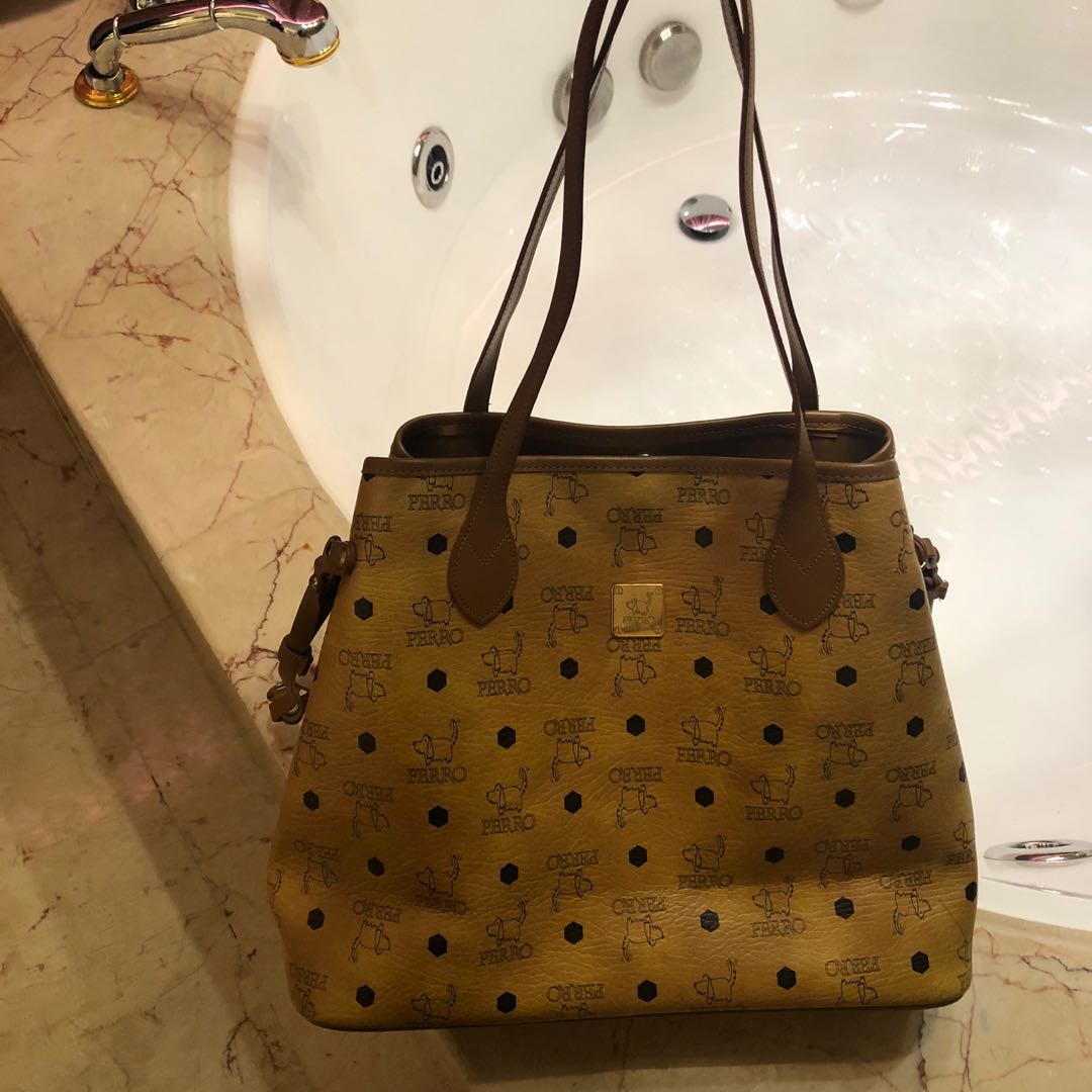 Perro shoulder bag, Luxury, Bags & Wallets on Carousell