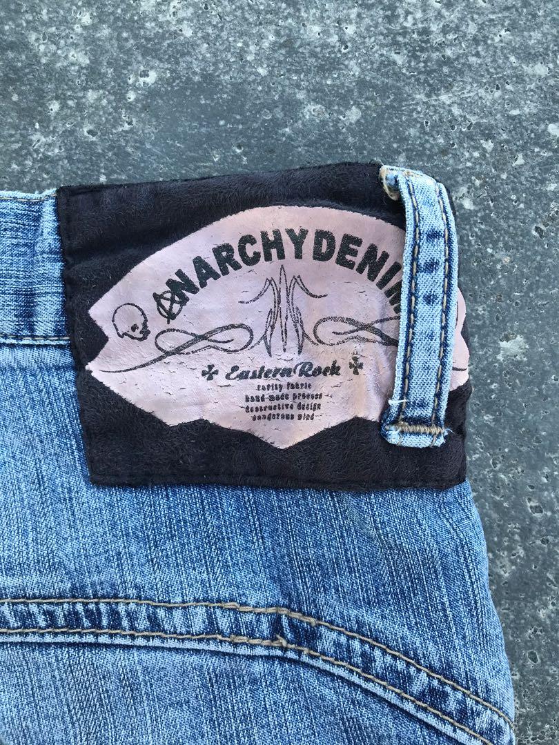 PPFM Anarchy Denim Seditionaries Reversible Jeans Punk Grunge