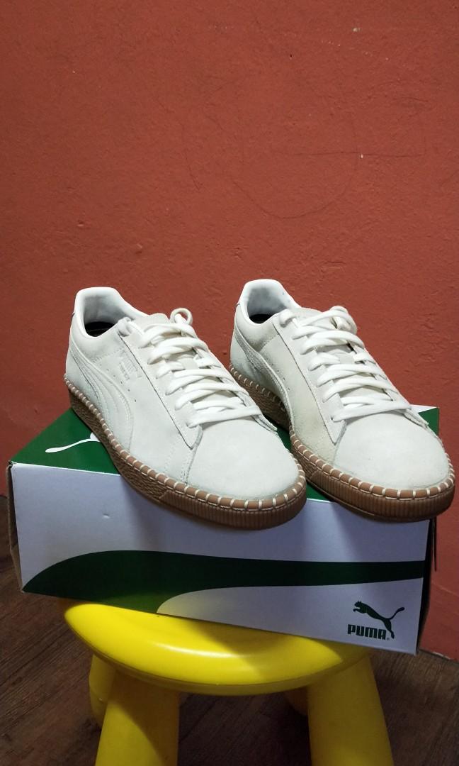 Puma suede online blanket stitch