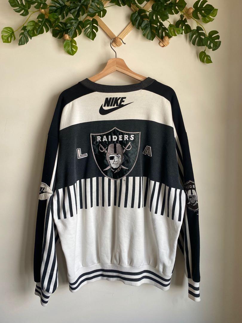 Rare Vintage All Over Print LA Nike Raiders Sweatshirt, Men's Fashion, Tops  & Sets, Tshirts & Polo Shirts on Carousell