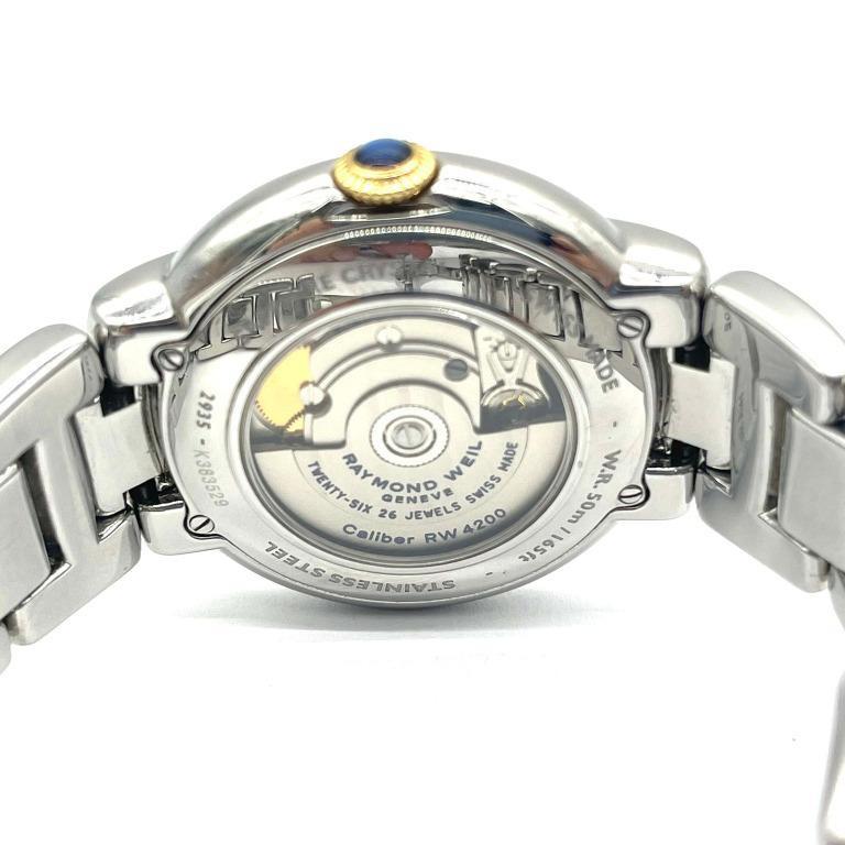 RAYMOND WEIL JASMINE DIAMOND AUTOMATIC WATCH 35MM