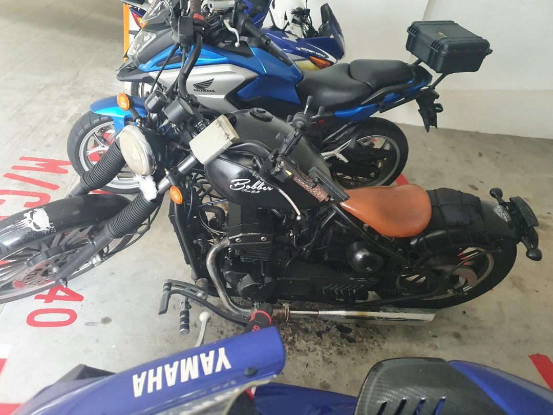 Regal Raptor Bobber 350cc (single seater), Motorcycles, Motorcycles for ...