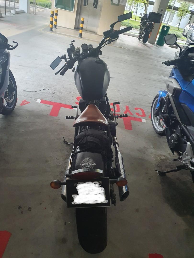 Regal Raptor Bobber 350cc (single seater), Motorcycles, Motorcycles for ...