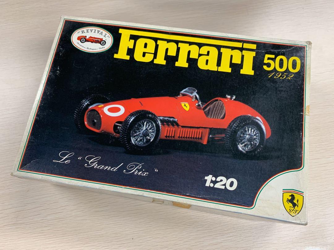 Revival 1/20 Ferrari 500 1952, 興趣及遊戲, 玩具& 遊戲類- Carousell