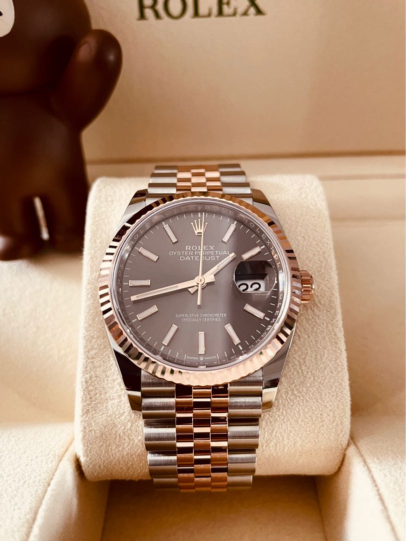Rolex Datejust Slate Dial 126231 BNIB Luxury Watches on Carousell
