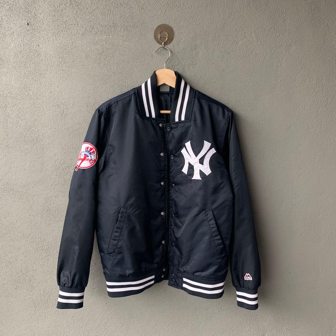 MAJESTIC  Yankees Jacket, Men's Fashion, Coats, Jackets and Outerwear on  Carousell