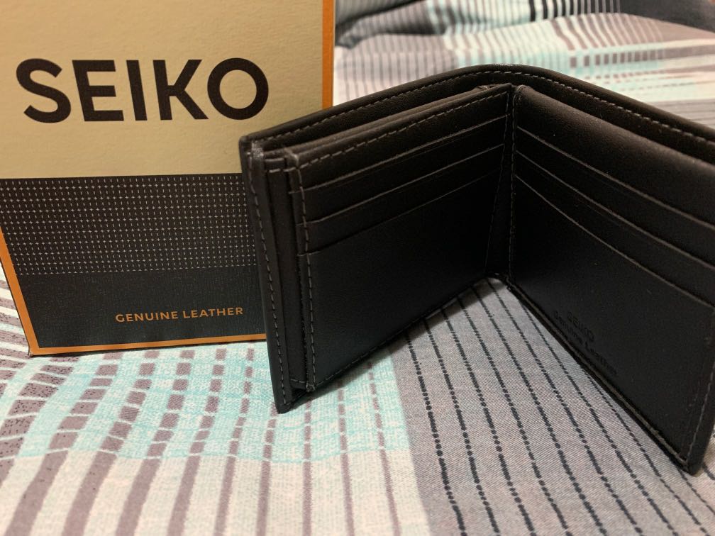 Seiko wallet for men, Men's Fashion, Watches & Accessories, Wallets & Card  Holders on Carousell