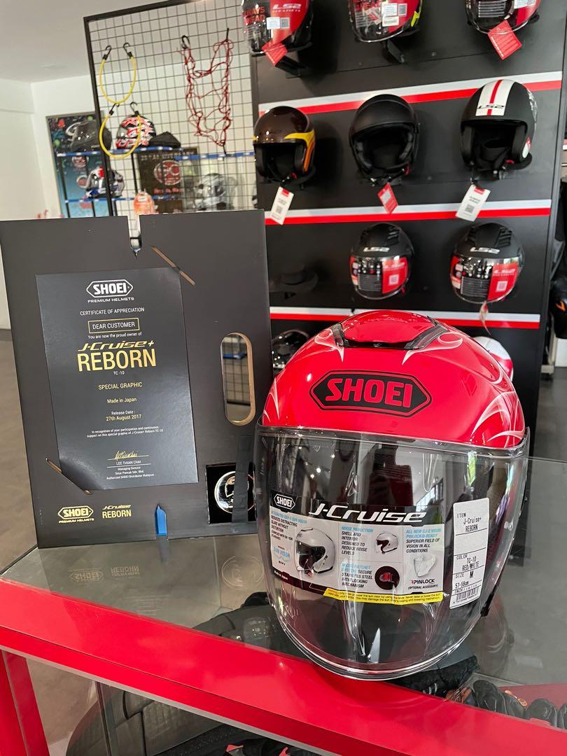 【未使用】SHOEI ヘルメットJ-Cruise REBORN M J-Cruise | JET HELMET｜ヘルメット SHOEI
