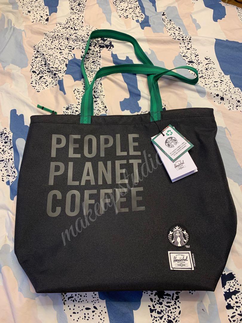 Starbucks x Herschel tote bag