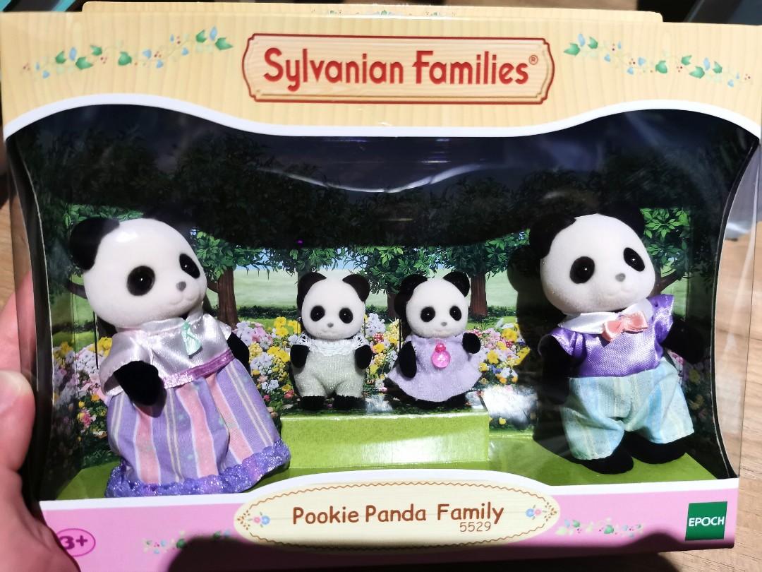 Sylvanian Families Pookie on Panda Family, Fan & Toys, Memorabilia, Hobbies Collectibles Carousell & Merchandise