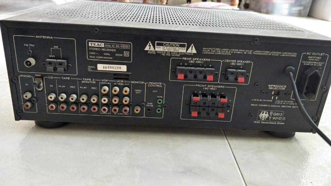 Teac amplifier, Audio, Soundbars, Speakers & Amplifiers on Carousell