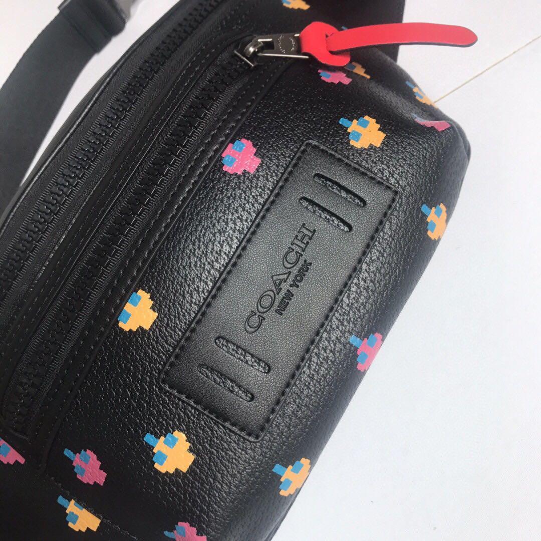 TERRAIN BELT BAG WITH ALLOVER ATARI PRINT COACH F72920 Men s