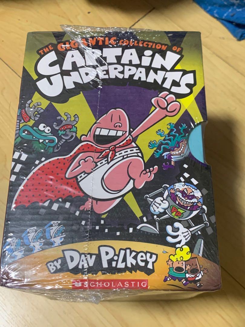 Captain Underpants Books 1-12 Complete FULL COLOR Collection (Hardcover)