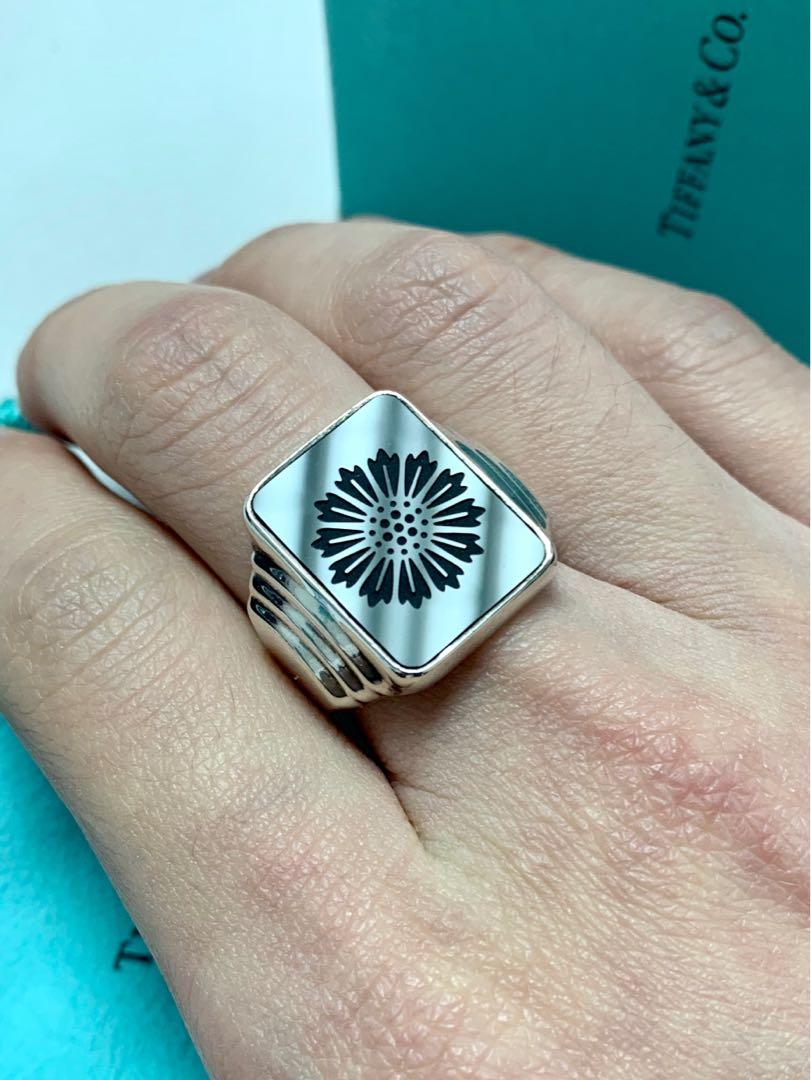 Tiffany great sales gatsby onyx ring