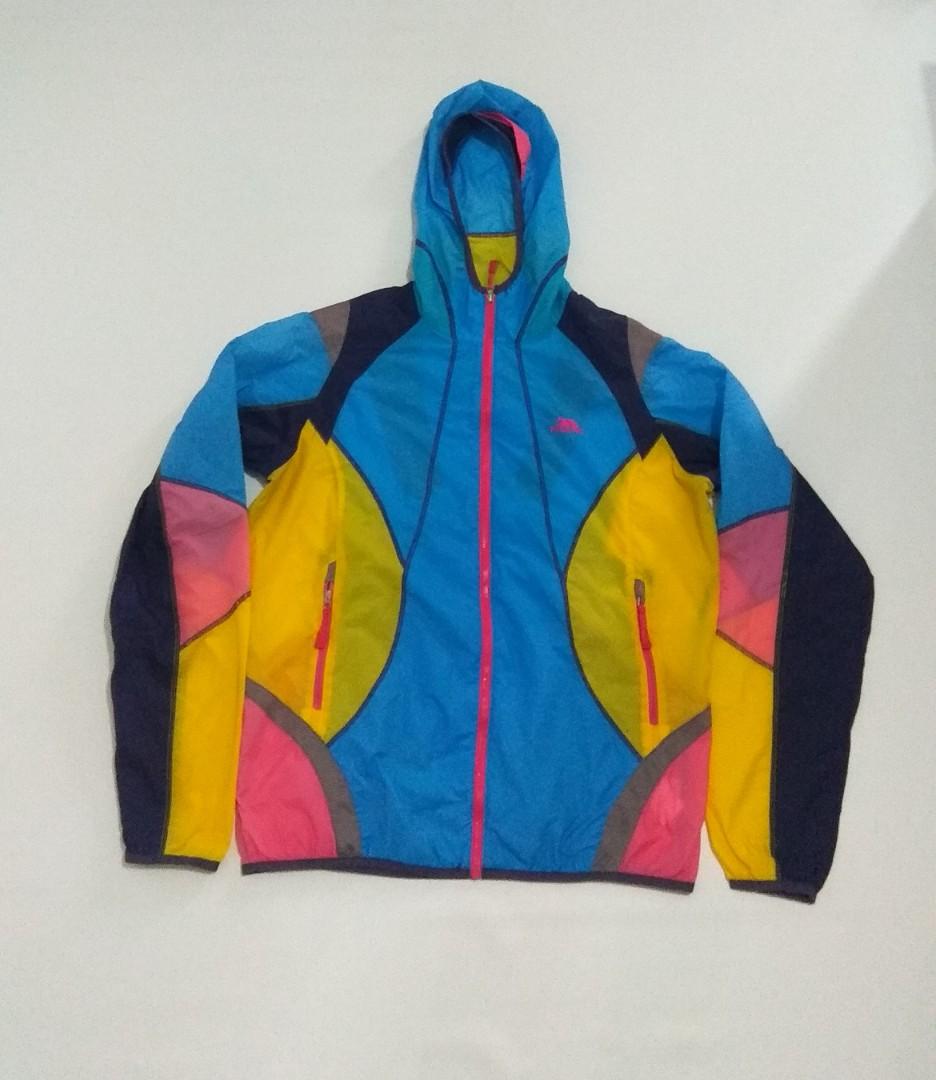 Trespass Running Jacket Fesyen Pria Pakaian Baju Luaran di