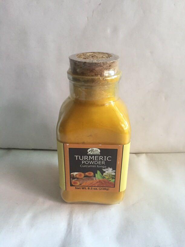 Turneric powder (238gms) imported from US (Category: Beverages) located in Pasay City. Submitted by redgiftshop (Listing ID 1085392632, Image 1). Description: Turmeric powder 238gms 100% natural direct bought in US product code : CL.