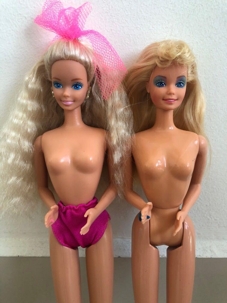 Two 80s Mattel vintage barbie rock me first action barbie, Hobbies