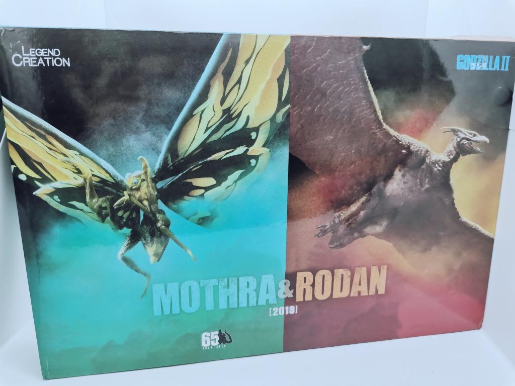 USED Legend Creation Mothra Rodan 2019 Bootleg SH Monsterarts Action Figure