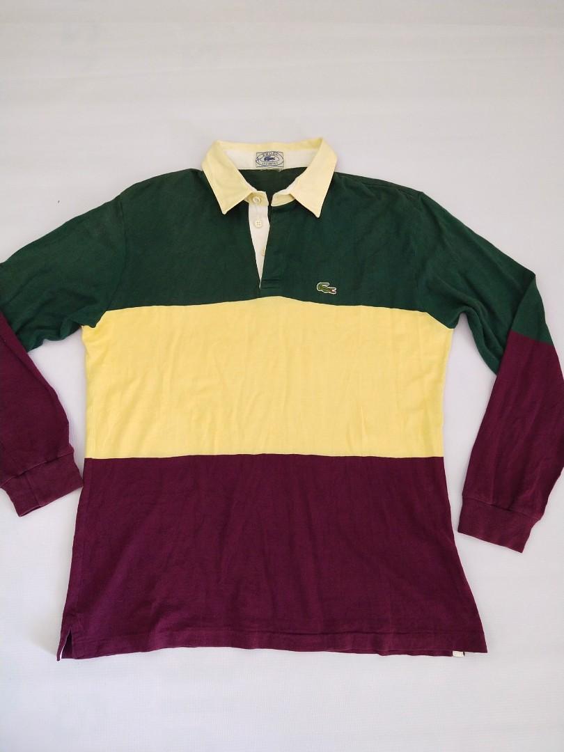 Lacoste rugby shirt vintage clearance