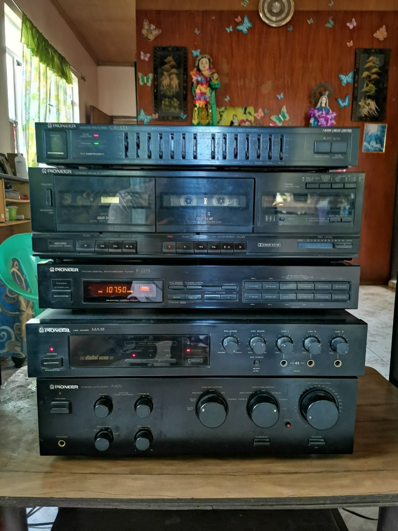 Vintage Pioneer Stereo Set PRICE NEGOTIABLE, Audio, Soundbars, Speakers