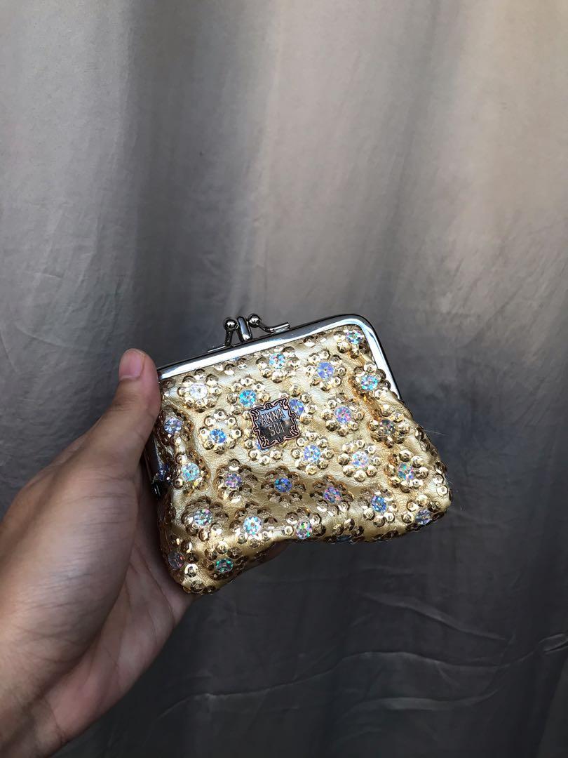 Vintage Rare Anna Sui Coin Purse, Women's Fashion, Bags & Wallets