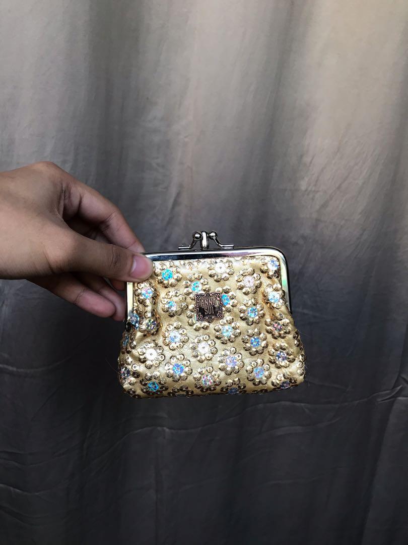 Vintage Rare Anna Sui Coin Purse, Women's Fashion, Bags & Wallets